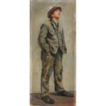 Michał GACZYŃSKI (1893-?) - przypisywany, Młodzieniec w kapeluszu