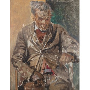 Jacek Malczewski (1854 Radom - 1929 Kraków), Portret mężczyzny, 1896 r.