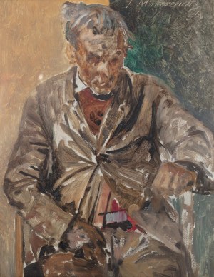 Jacek Malczewski (1854 Radom - 1929 Kraków), Portret mężczyzny, 1896 r.
