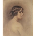 Zofia Atteslander (1874 Luborzyce – po 1928), Portret kobiety, 1914 r.