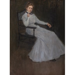 Malarz nieokreślony (XX w.), Portret kobiety