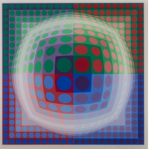 Victor Vasarely (1908 Pécs - 1997 Paryż), Bez tytułu