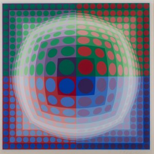 Victor Vasarely (1908 Pécs - 1997 Paryż), Bez tytułu