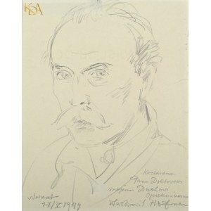 Wlastimil HOFMAN (1881-1970), Autoportret (1944)