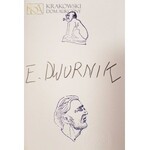 Edward DWURNIK (1943-2018), Kolekcjonerski zestaw trzech inkografii z książką Małgorzaty Czyńskiej Moje królestwo , opatrzoną autografem Edwarda Dwurnika