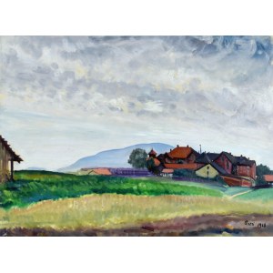 Irena WEISS – ANERI (1888-1981), Pejzaż z Kalwarii, 1928