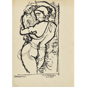Kazimierz PODSADECKI (1904-1970), Nude of a woman according to Indian sculpture, 1969