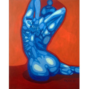Robert Krężlak, The Blue Body, 2017