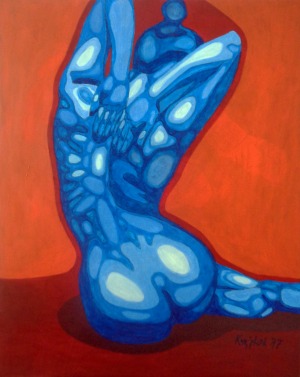 Robert Krężlak, The Blue Body, 2017