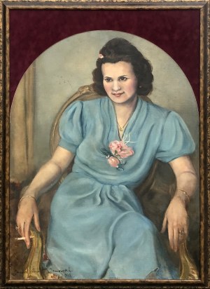 Janusz Paweł Janowski, Portret kobiety, 1943