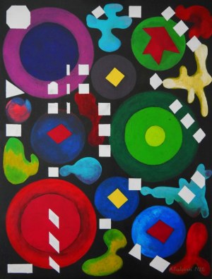 Andrzej Grabowski (ur. 1962), Colorful dreams, 2021