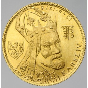 1 dukát 1980 Karel IV. (raž. 1808 ks)