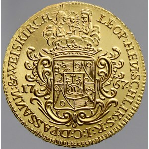 Šlik.  Dukát 1767/2019, ražba Kremnice. Číslovaný, etue, certifikát