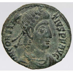 Constantius II.  (337-361). AE 18 mm. FEL TEMP REPARATIO SIS, minc. Siscia