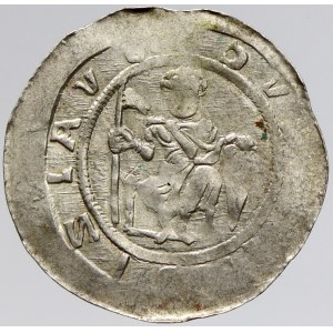 Vladislav I. (1109-17). Denár (0.87 g). Cach-558. nedor.