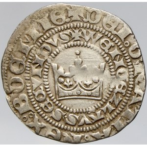 Václav II. (1283-1305). Pražský groš (3,37 g). Sm.-2. n. nedor.
