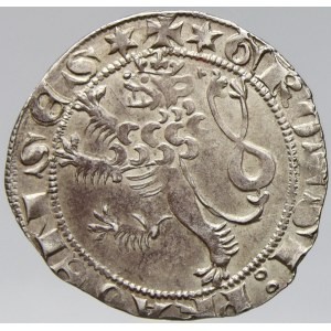 Václav II. (1283-1305). Pražský groš (3,66 g). Sm.-2. n. nedor.