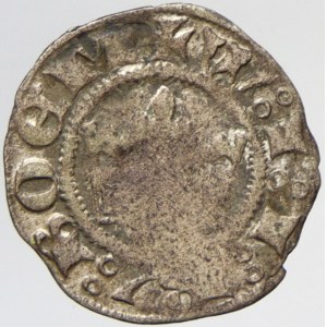Václav II. (1283-1305). Parvus. Sm.-2. dr. kor.