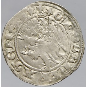 Jan Lucemburský (1305-46). Pražský groš, blíže neurč. n. dvojráz