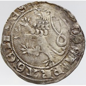 Jan Lucemburský (1305-46). Pražský groš (3,75 g). Cast.-VI./36
