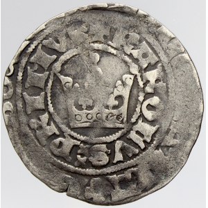 Karel IV. (1346-78). Pražský groš (2,7 g). Pinta-V.c. lehce excent., nedor.