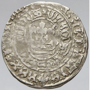 Vladislav II. (1471-1516). Pražský groš, blíže neurč. nedor., dvojráz