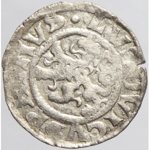 Ludvík I. (1516-26). Bílý peníz jednostr. Sm.-115 var., Nech.-109