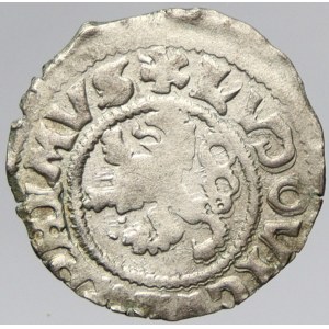 Ludvík I. (1516-26). Bílý peníz jednostr., K. Hora. Sm.-1. n. excentr.