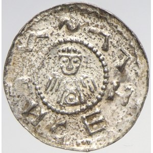 Ota I. Sličný (1061-87). Olomoucký denár. Cach-376