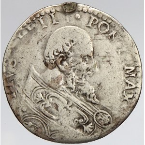 Pius IV. (1559-65). Ag binco b.l. Pro Bolognu. Berman-1076.  m. o.