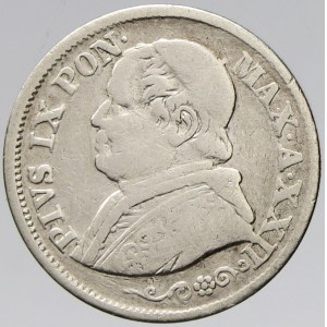 10 soldi 1867 R, rok XXII. KM-187