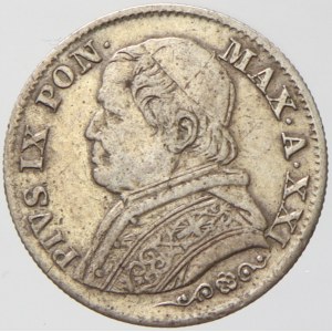 5 soldi 1867 R, rok XXI