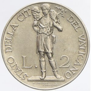 2 lira 1935 R, rok XIV