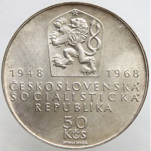 50 Kčs 1968 republika