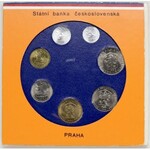 Sada oběhových mincí ČSSR 1990