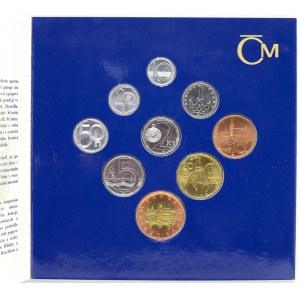 Sada oběhových mincí ČR 1998 Nagano 98, orig. obal