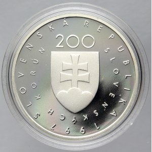 200 Sk 1997 Vajanský, plexi pouzdro, etue, certifikát