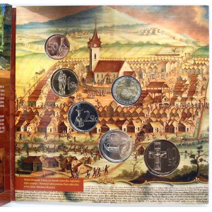 Sada oběhových mincí SR 2007 (50 hal. až 10 Ks + žeton), verze Gemer, orig. obal