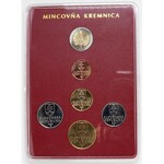 Sada oběhových mincí SR 2008 (50 hal. až 10 Ks + žeton), verze Pittsburská dohoda, orig. obal