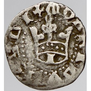 Zikmund (1387-1437). Denár b.l. Husz.-jako 575. nedor.