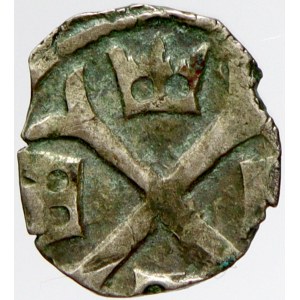 Zikmund (1387-1437). Parvus b.l. Husz.-jako 582. dr. okrojený