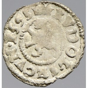 Bílý peníz jednostr. 1595 K. Hora - Herold. MKČ-383.  nedor.