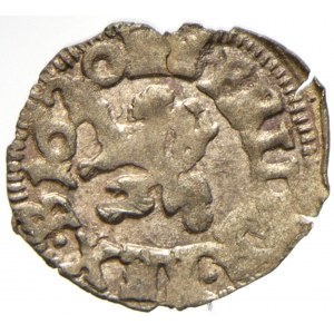 Bílý peníz 1620 K. Hora - Hölzl, Chaurova značka (0,28 g). MKČ-675