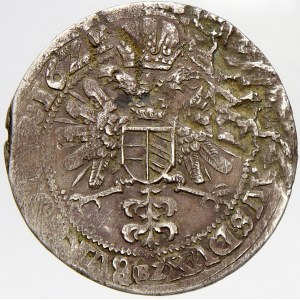 Kipr. 60 krejcar 1621 BZ Olomouc - Zwirner. MKČ-899.  vada mat., dr. nedor., patina