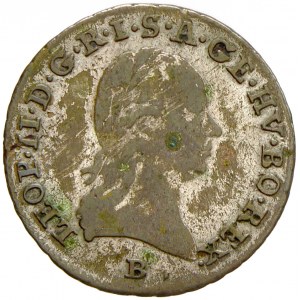 3 krejcar 1792 B. Nov.-9.  patina