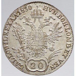 20 krejcar 1830 C