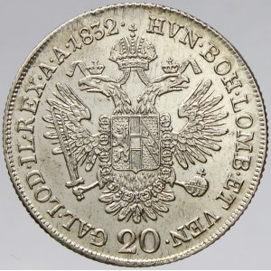20 krejcar 1832 C