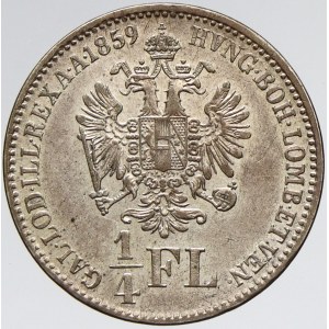¼ zlatník 1859 B