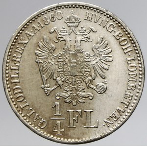 ¼ zlatník 1860 B.  n. hr.