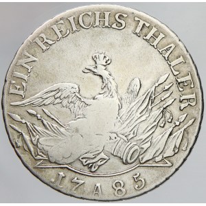 Prusko. Fridrich II. (1740-86). Tolar 1785 A. KM-32c